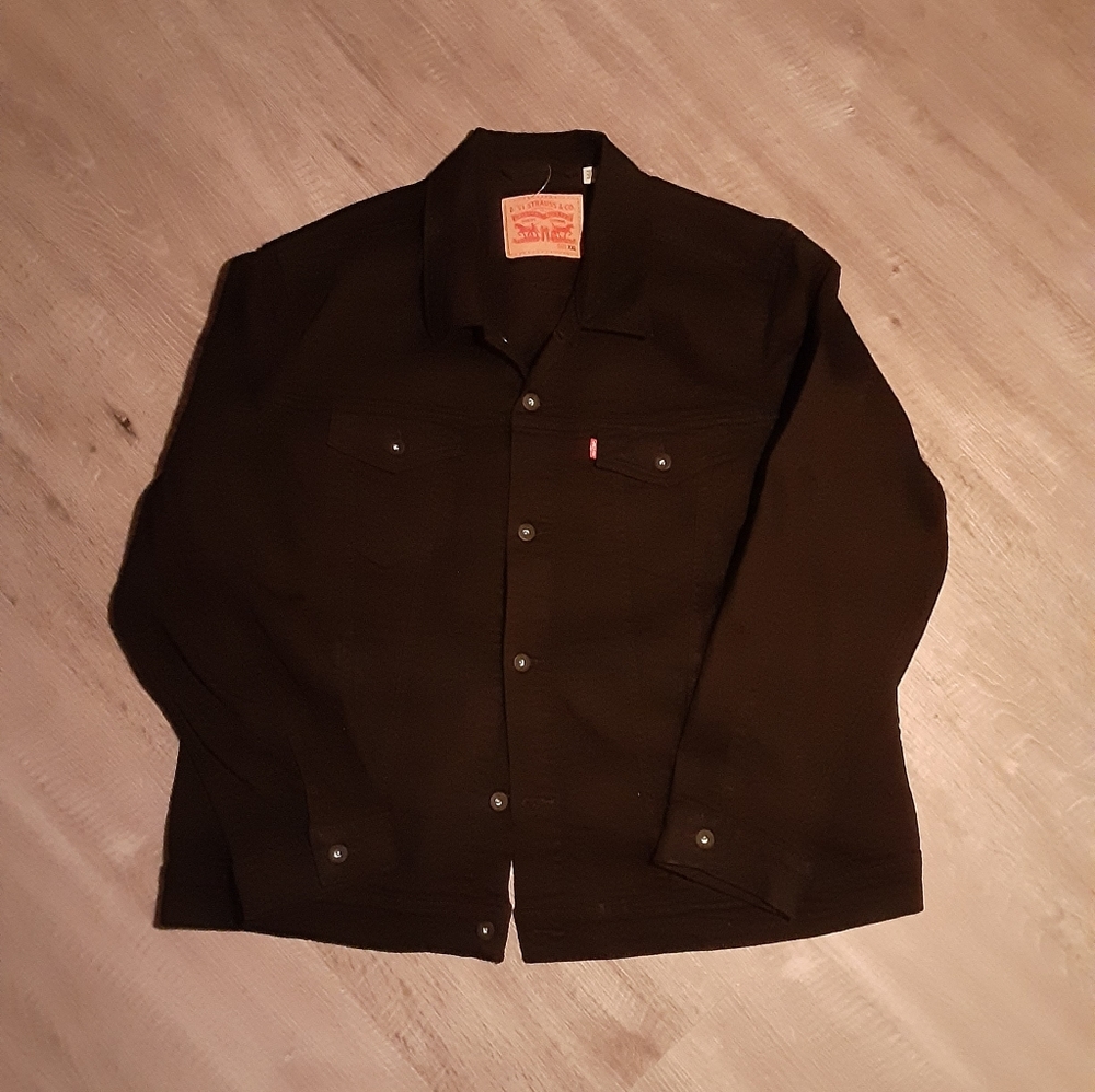 Levis Black Denim Jacket